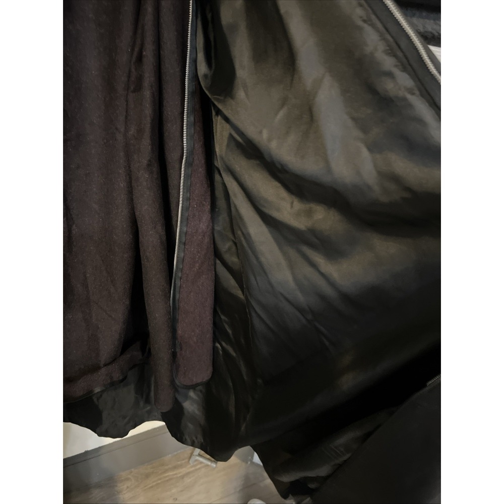 Christian Dior 44 LONG BLACK Monsieur Trench Coat Classic with Zip-in Wool Liner - Picture 12 of 12